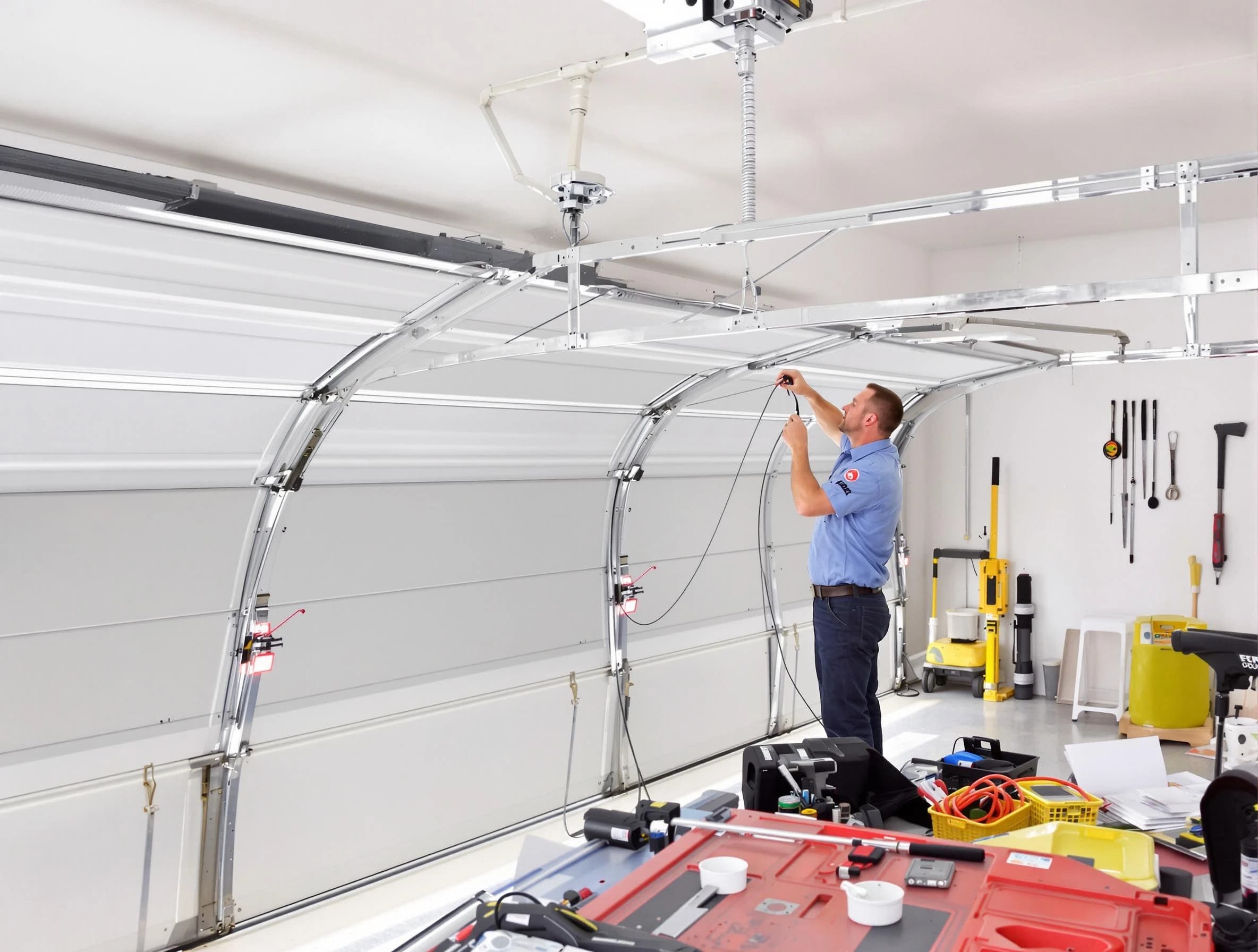 Garage door cable repair service by Peachtree Corners Garage Door Repair in Peachtree Corners