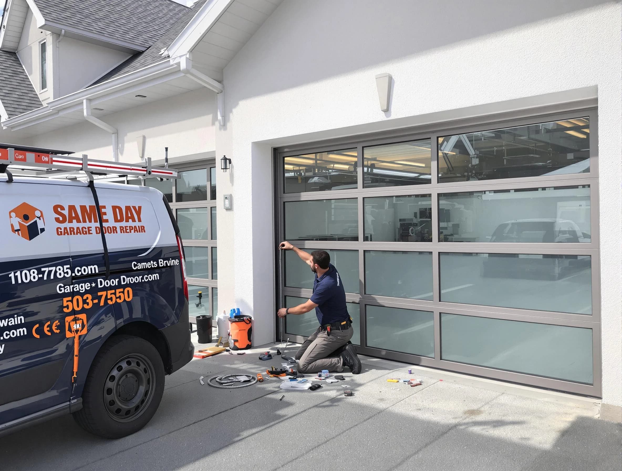 Same-day garage door repair service by Peachtree Corners Garage Door Repair in Peachtree Corners