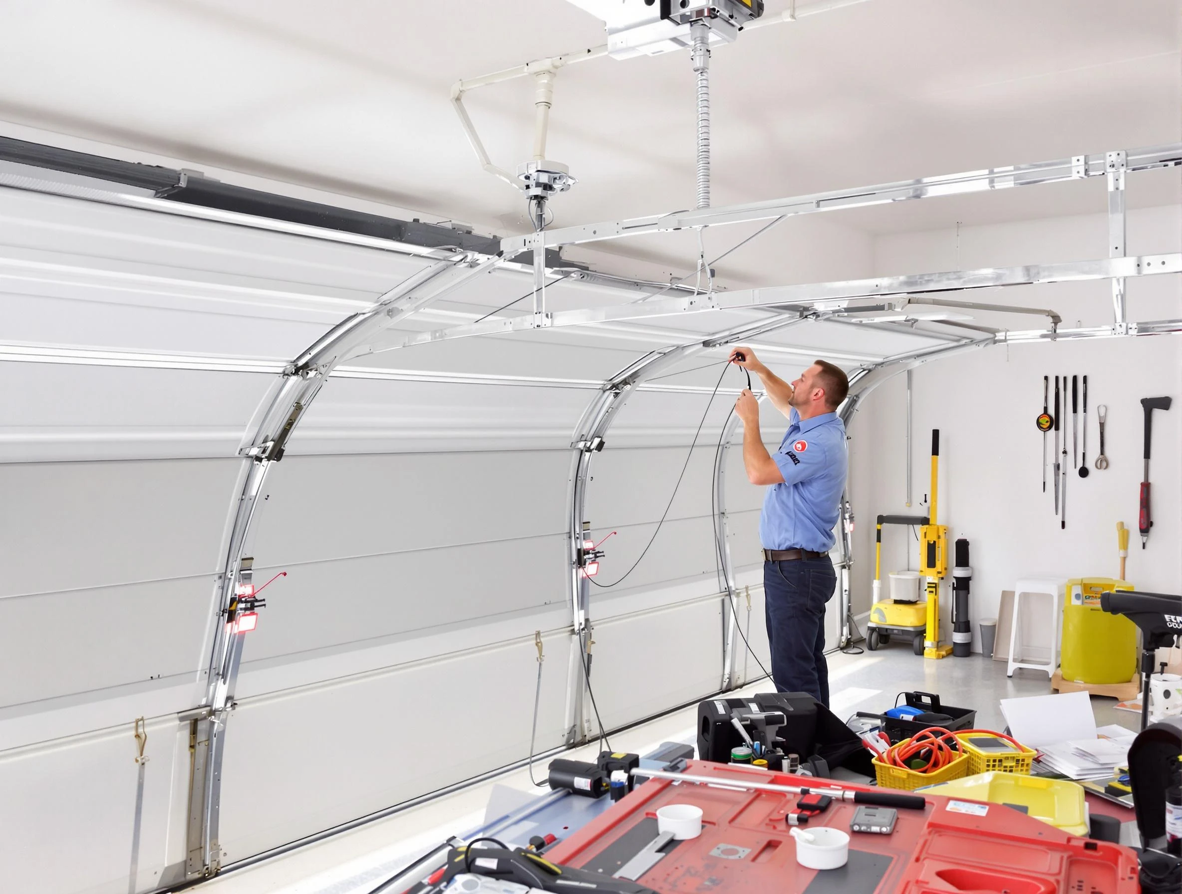 Garage door cable repair service by Peachtree Corners Garage Door Repair in Peachtree Corners