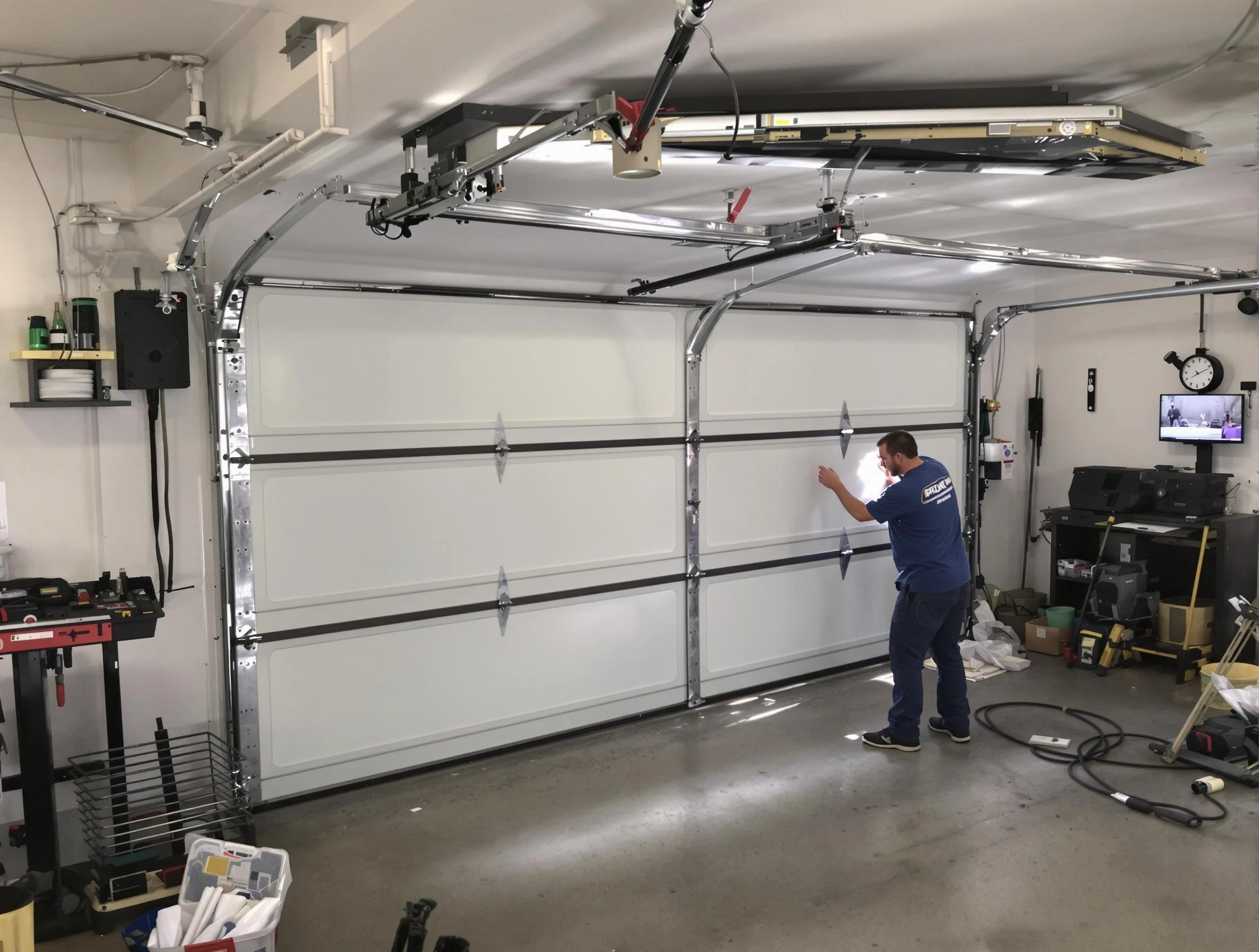 Professional garage door repair service by Peachtree Corners Garage Door Repair in Peachtree Corners