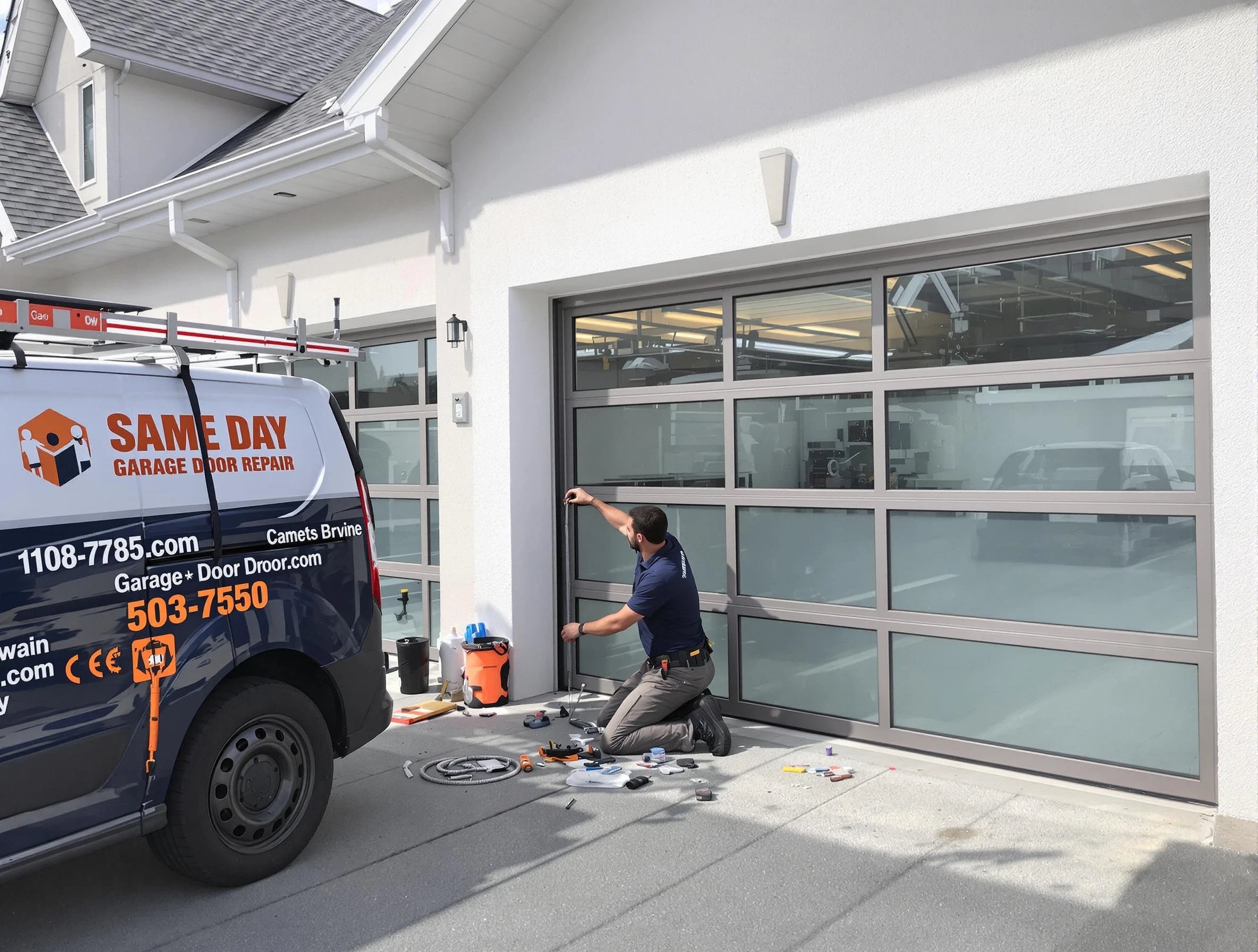 Same-day garage door repair service by Peachtree Corners Garage Door Repair in Peachtree Corners